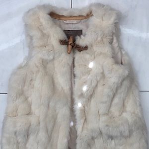 Zara girls Fur vest